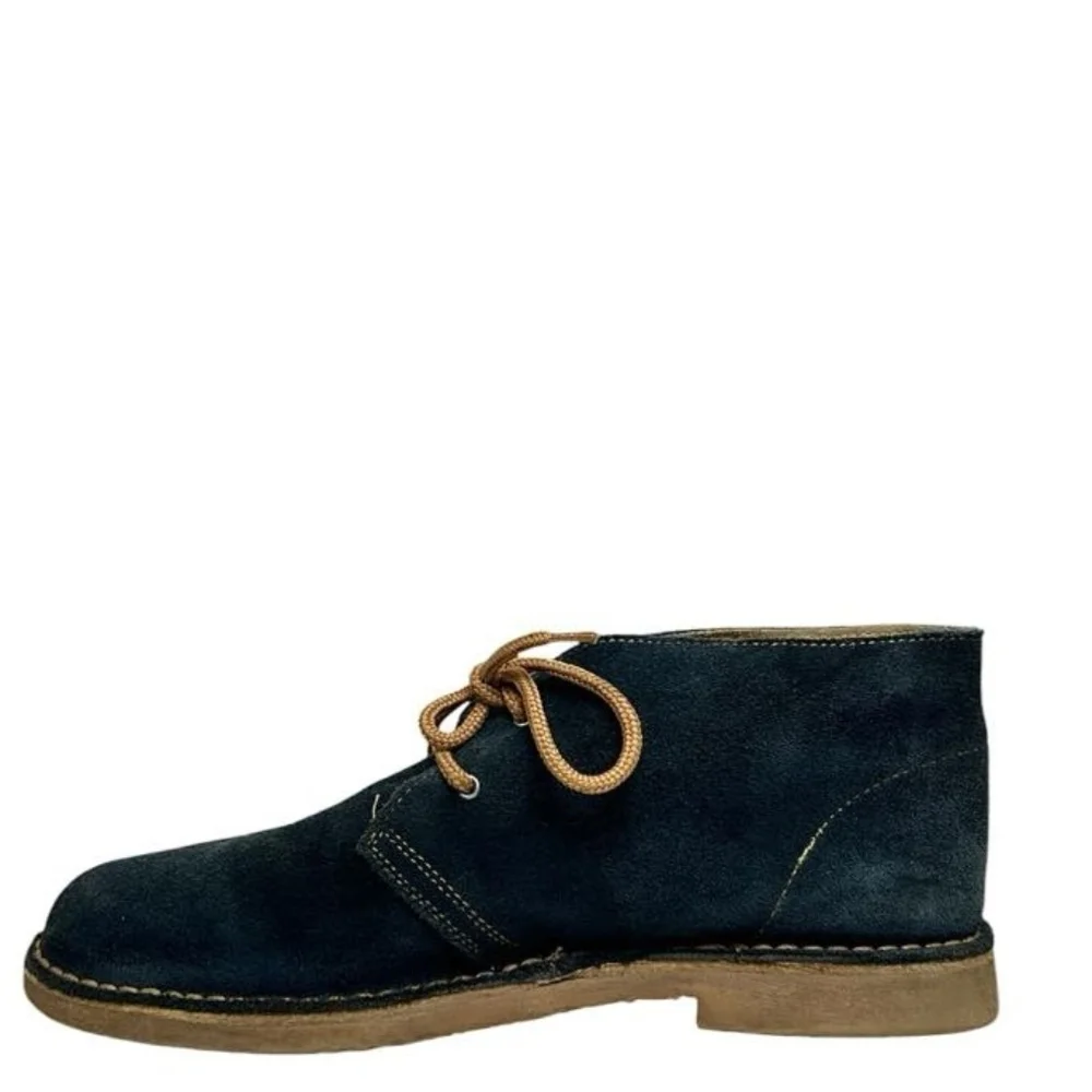 Ben Sherman navy blue suede chukka desert boots sz 43